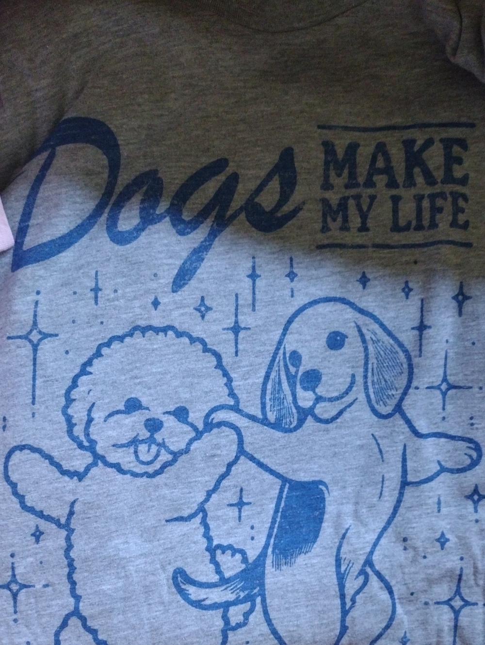🐶🐾 Dogs Cotton Tee - Picture 2 of 2